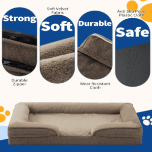 PawCloud Comfort Orthopedic Pet Bed