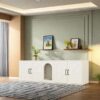 CozyLitter 2-in-1 Cat Cabinet