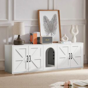CozyLitter 2-in-1 Cat Cabinet