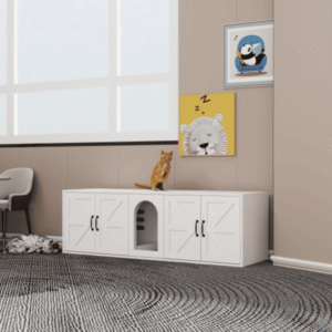 CozyLitter 2-in-1 Cat Cabinet