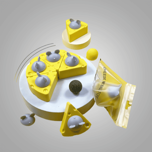 CheeseScurry Catnip Toy